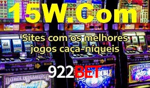 Sinta a adrenalina dos jogos de cassino com 922Bet